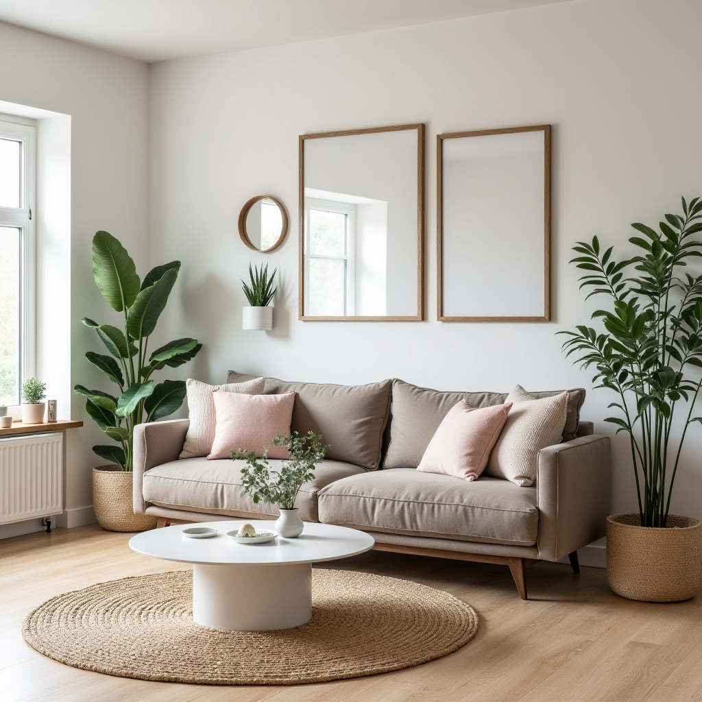 Modern Eclectic Living Room 11