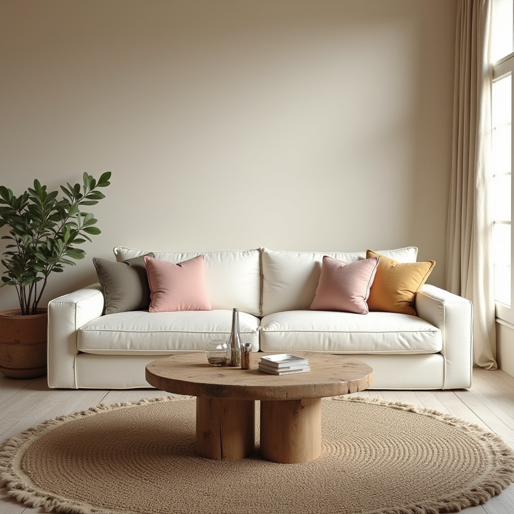 Modern French Country Living Room 18