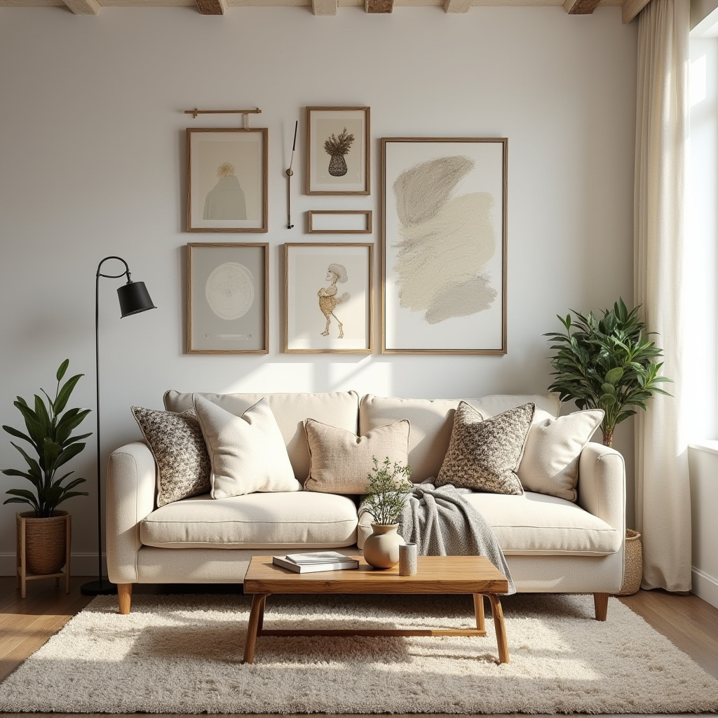 Modern French Country Living Room 20
