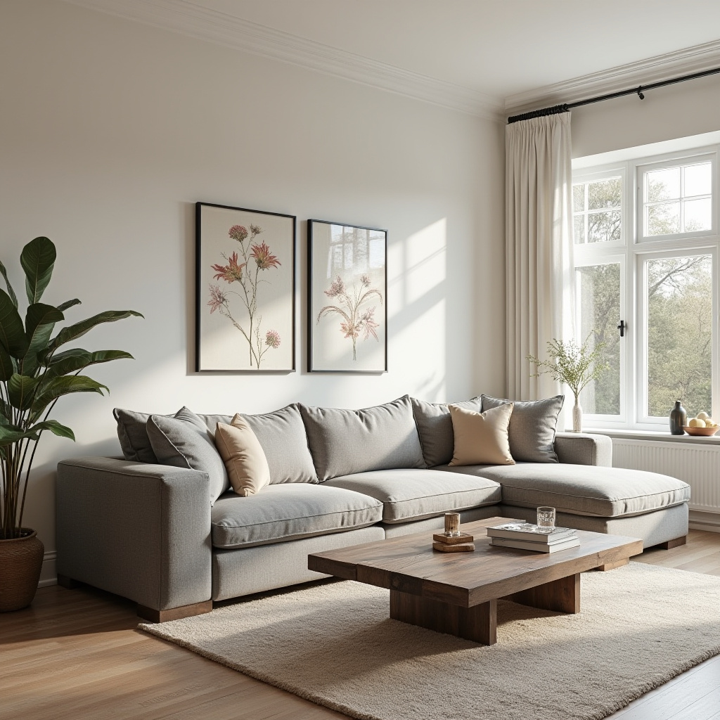 Modern French Country Living Room 23