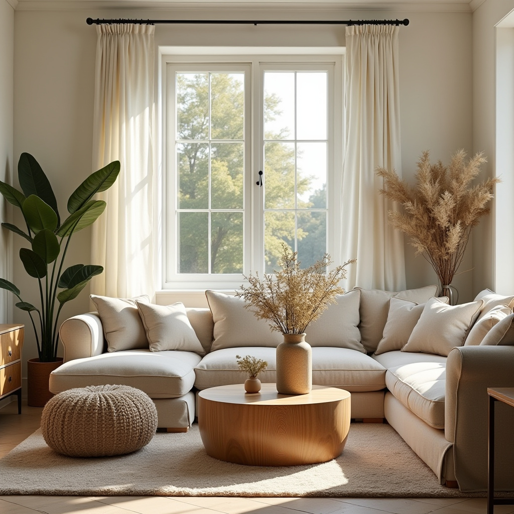 Modern French Country Living Room 27