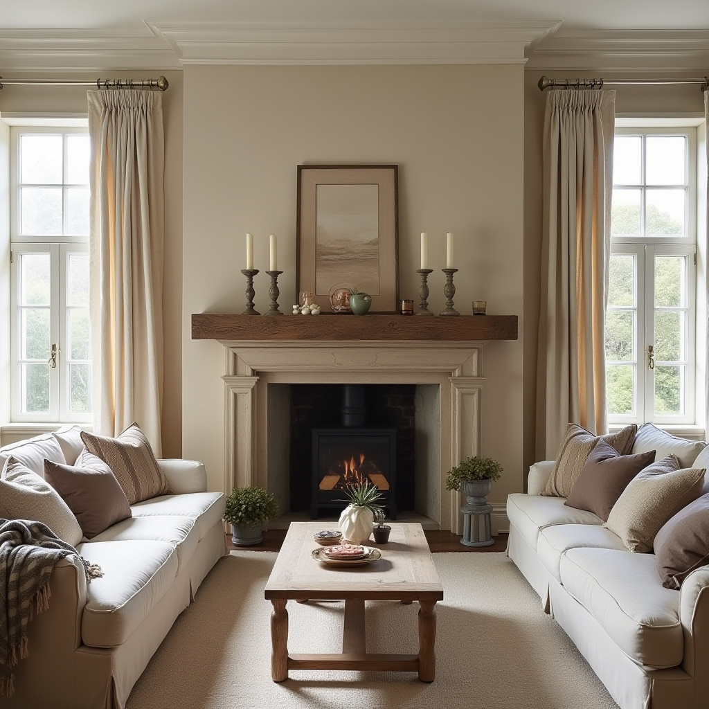 Modern French Country Living Room 3