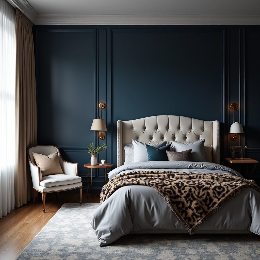 Modern Masculine Bedroom 13