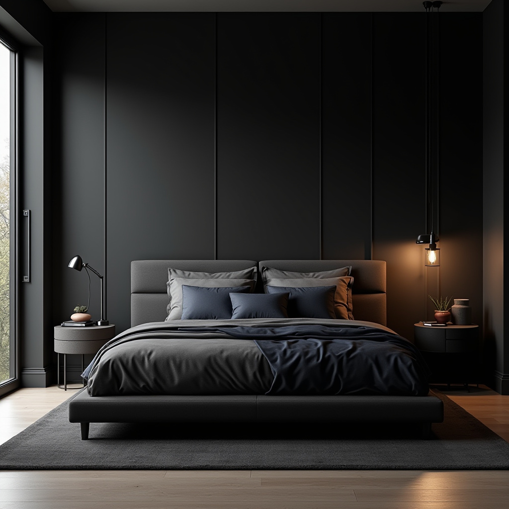 Modern Masculine Bedroom 25