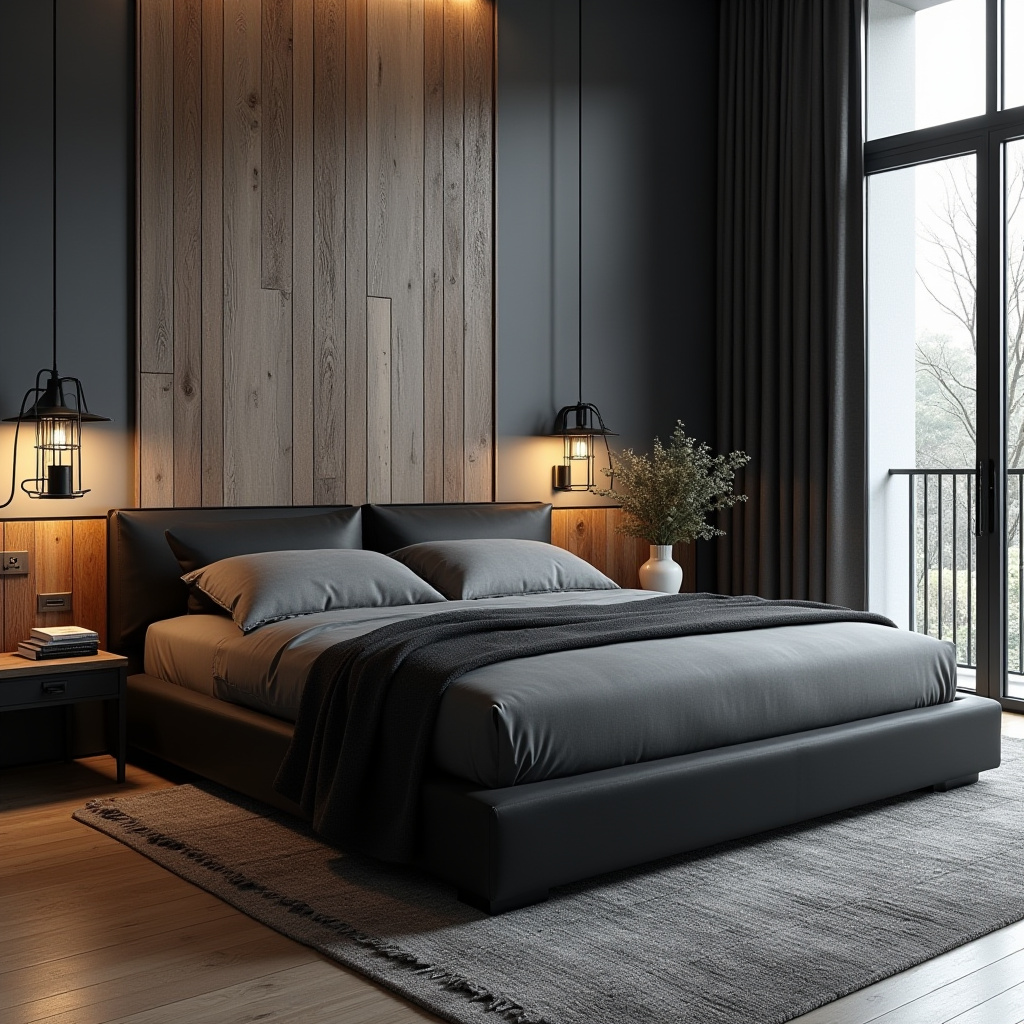 Modern Masculine Bedroom 3