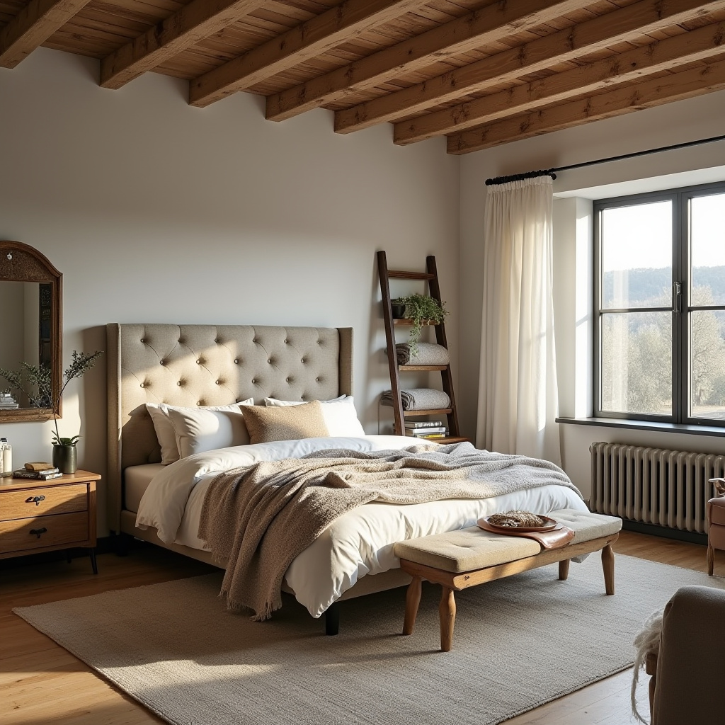 Modern Rustic Bedrooms 16