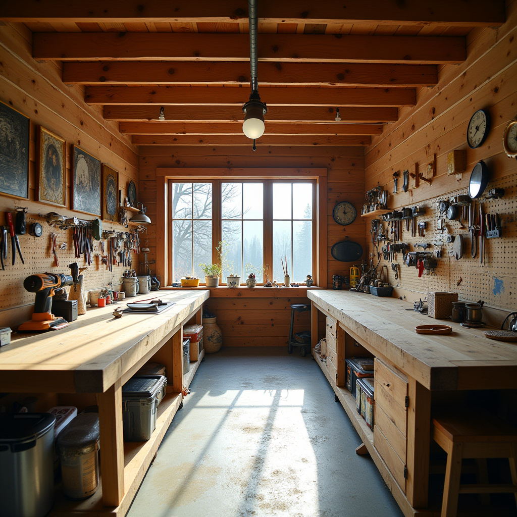 Modern Rustic Cabin 26