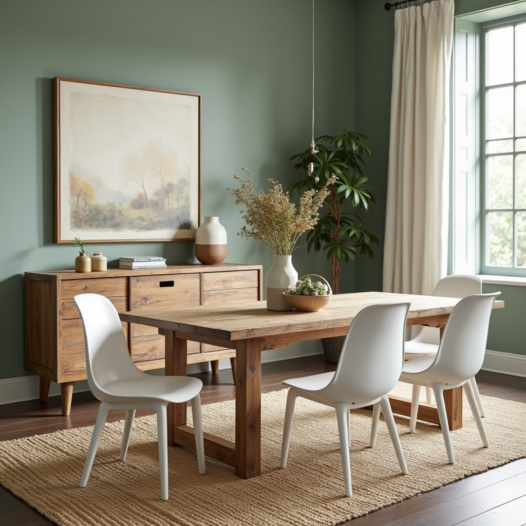 Modern Rustic Dining Room Ideas 10