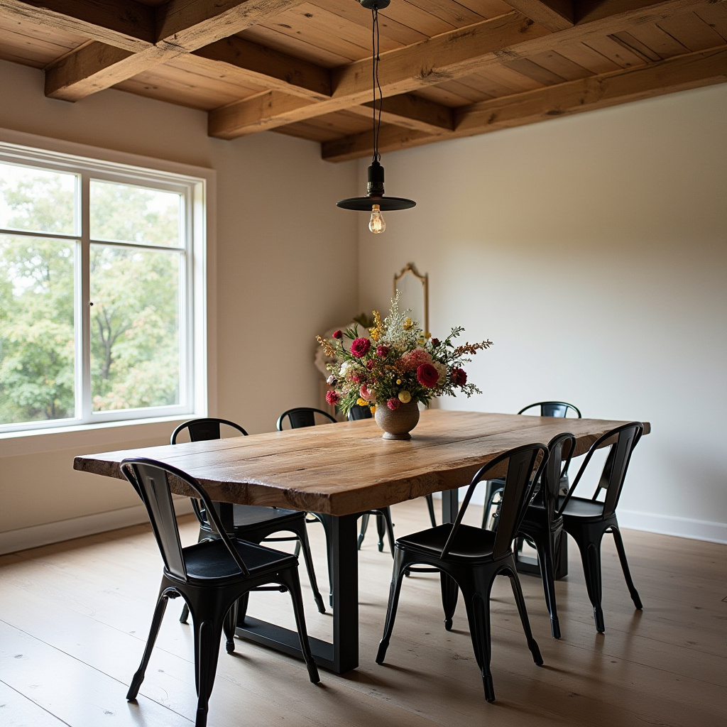 Modern Rustic Dining Room Ideas 12