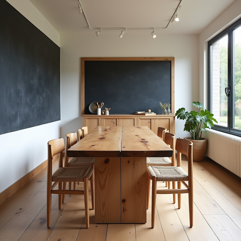 Modern Rustic Dining Room Ideas 15