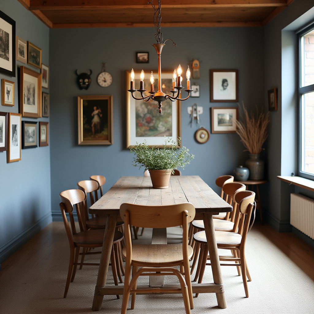 Modern Rustic Dining Room Ideas 16