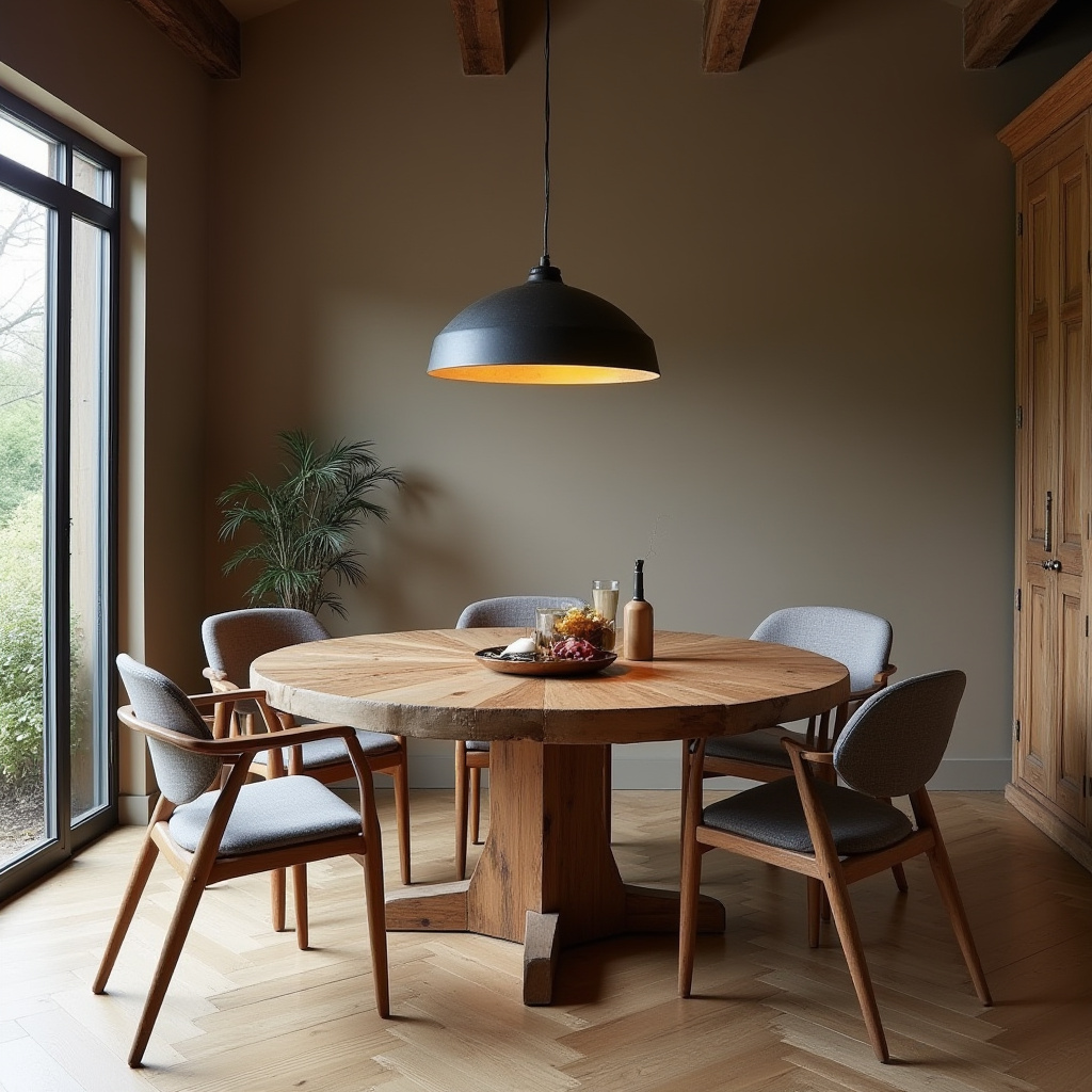 Modern Rustic Dining Room Ideas 19