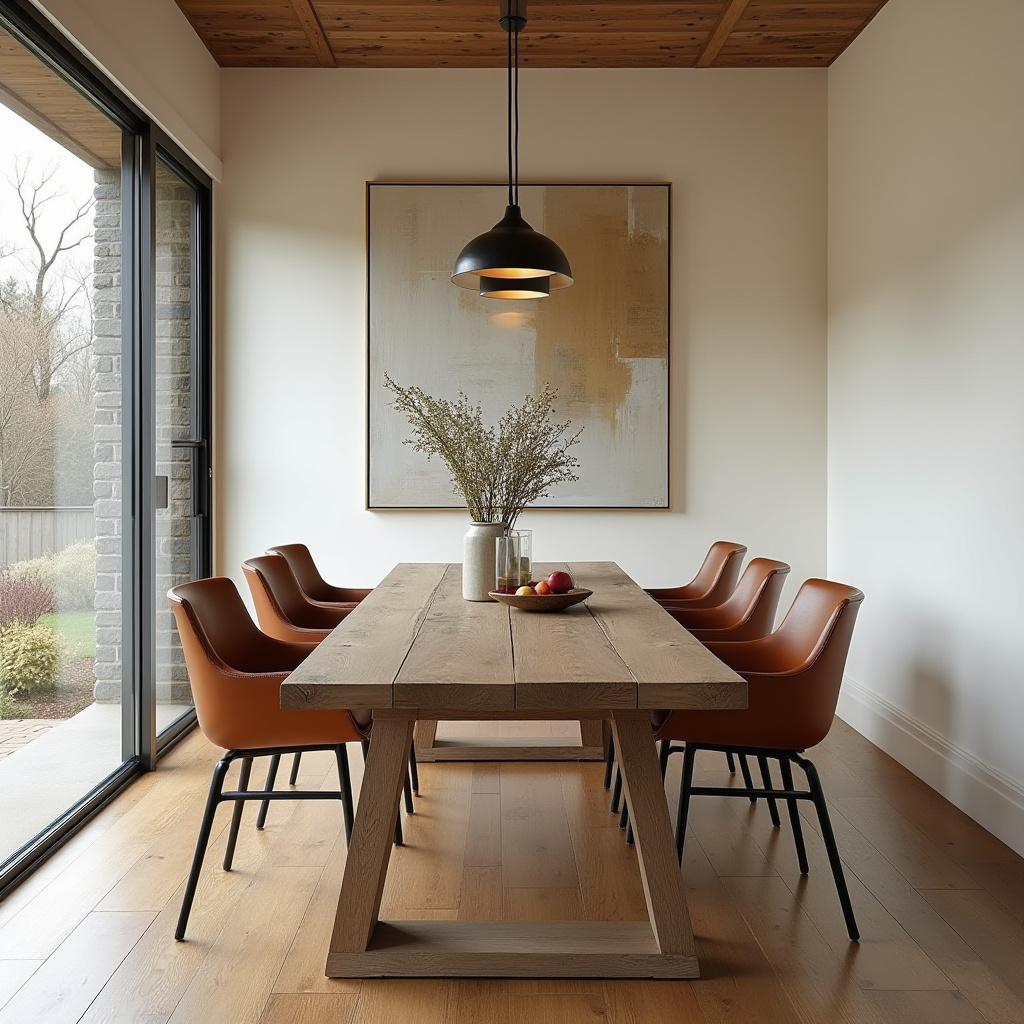 Modern Rustic Dining Room Ideas 20