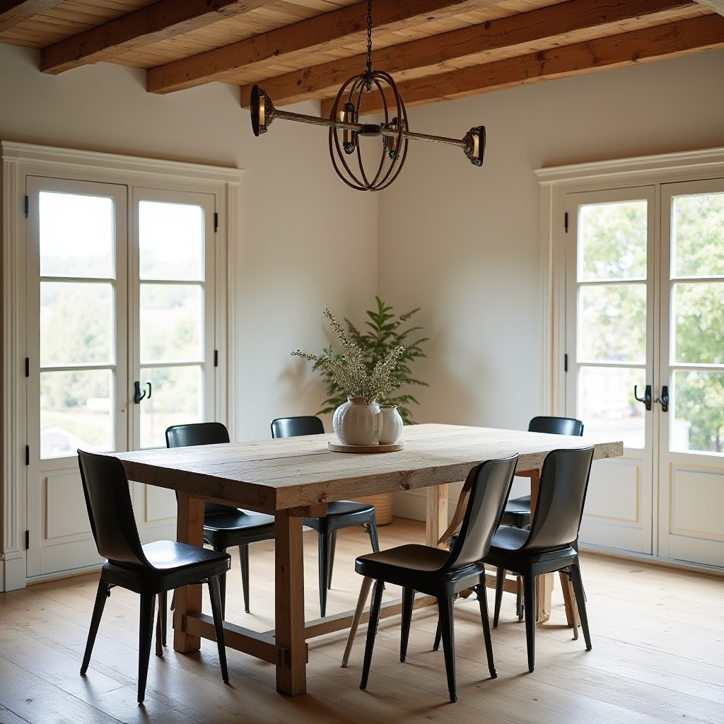 Modern Rustic Dining Room Ideas 22