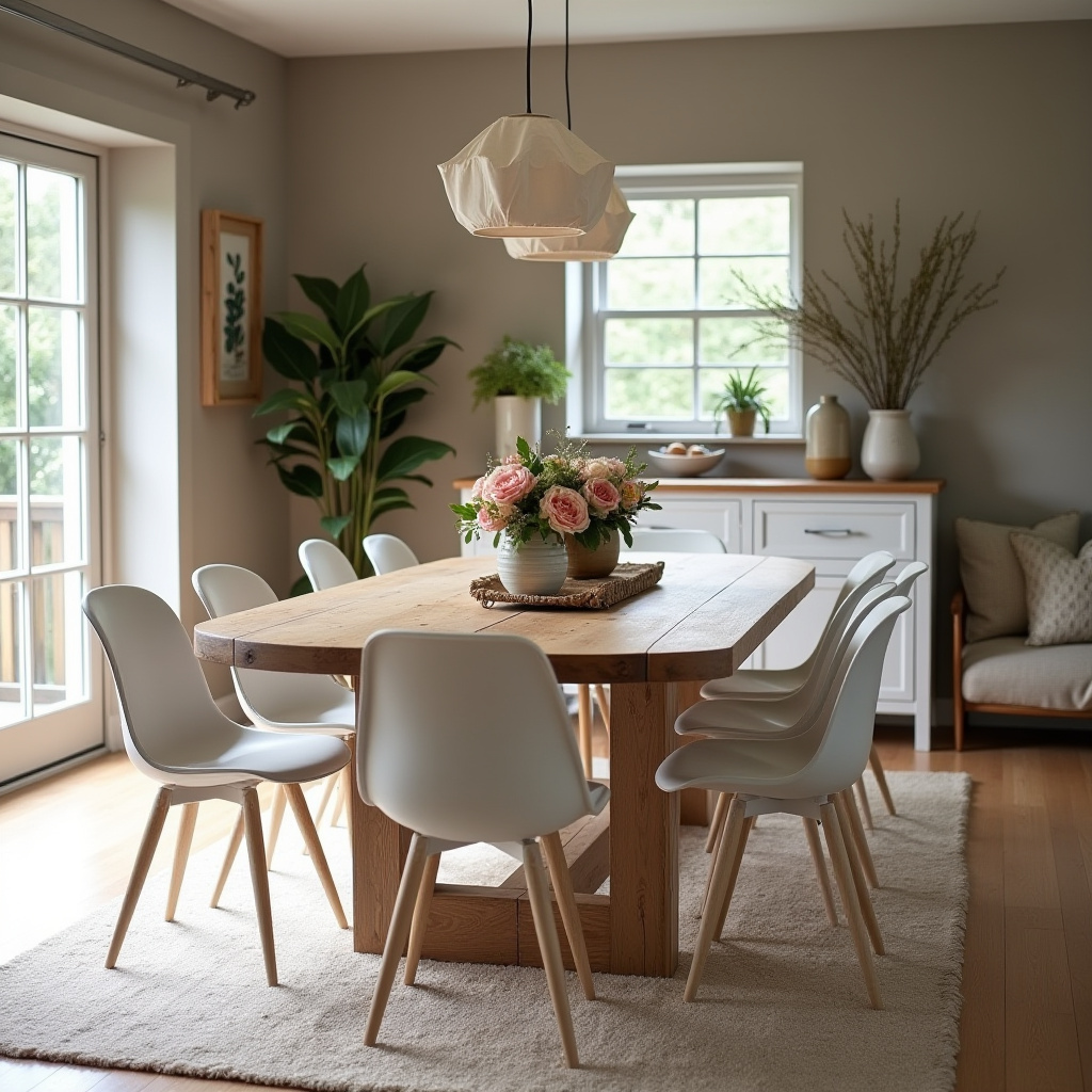 Modern Rustic Dining Room Ideas 23