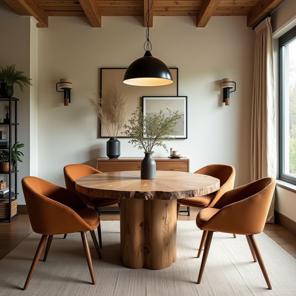 Modern Rustic Dining Room Ideas 25