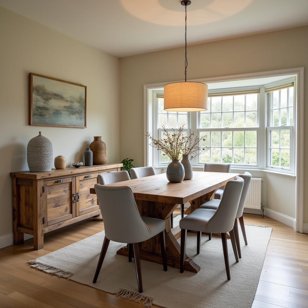 Modern Rustic Dining Room Ideas 29