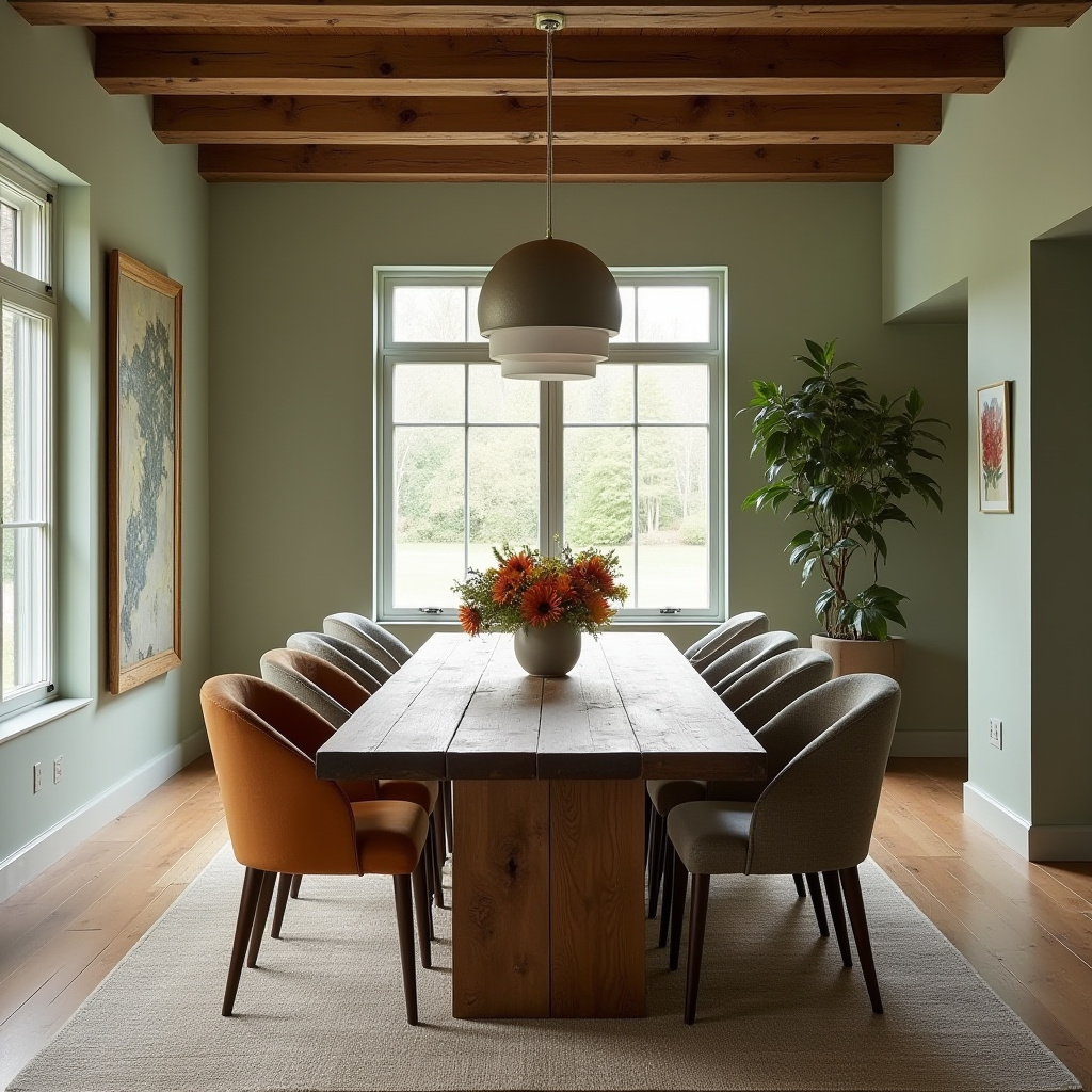 Modern Rustic Dining Room Ideas 30