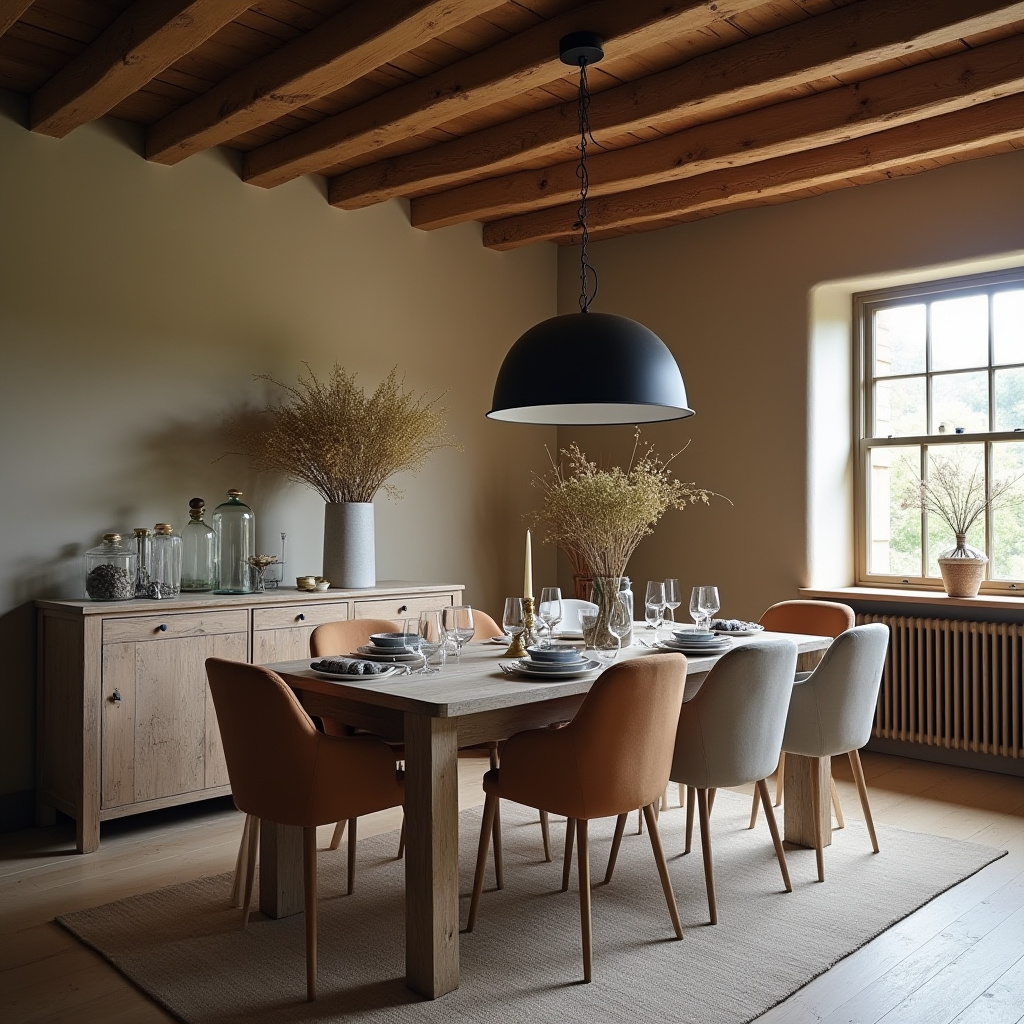 Modern Rustic Dining Room Ideas 4