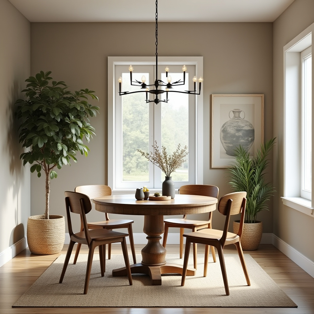 Modern Rustic Dining Room Ideas 8