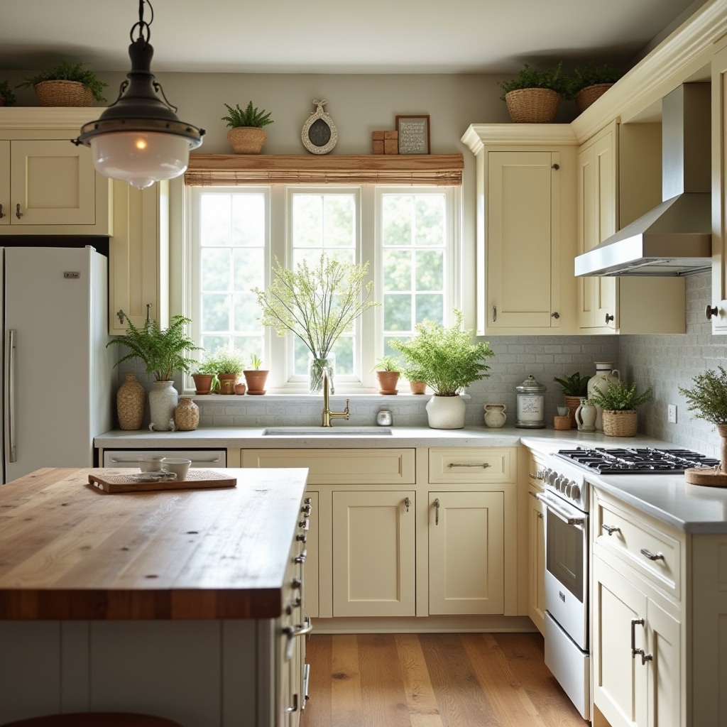 Modern Rustic Kitchen Cabinets 12