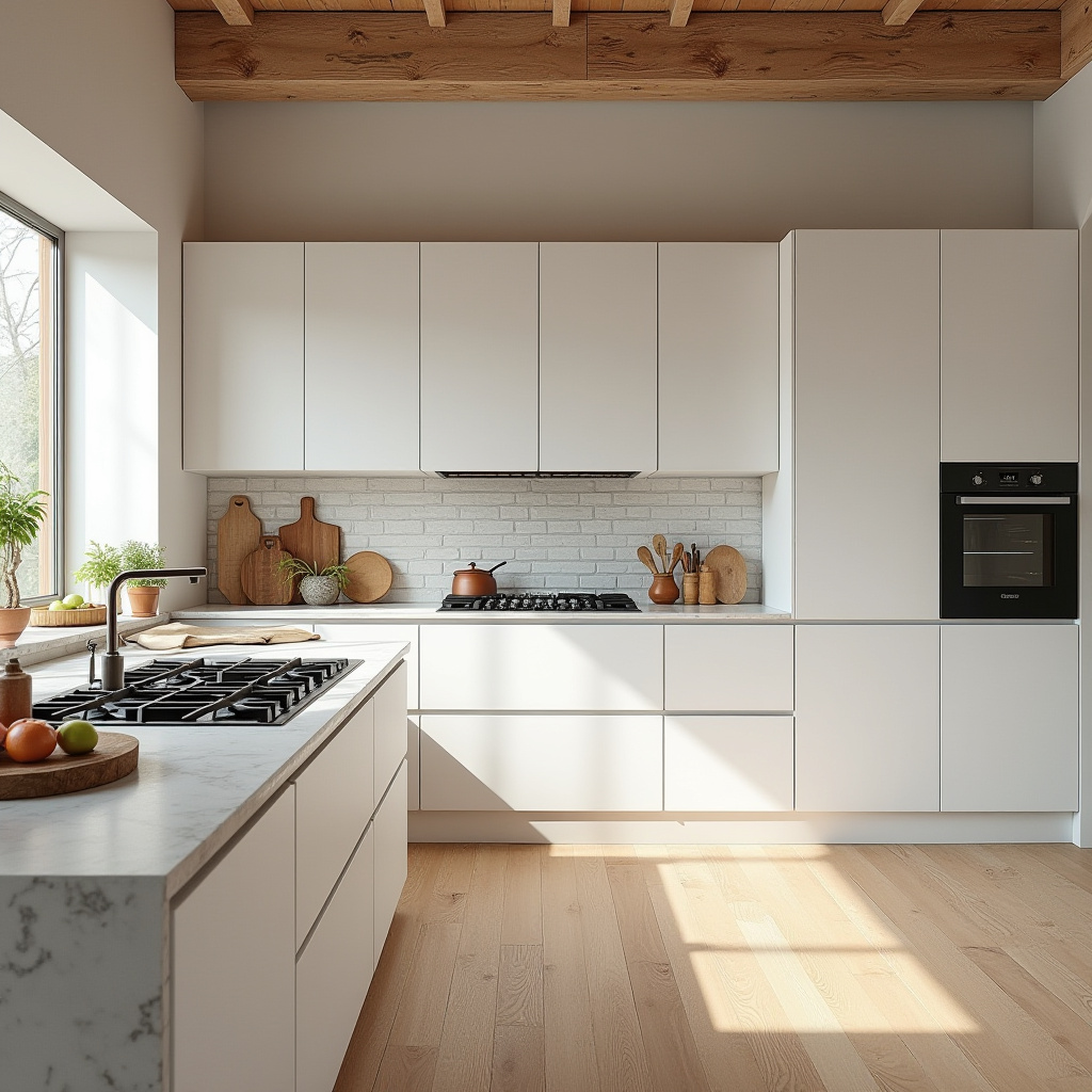 Modern Rustic Kitchen Cabinets 15