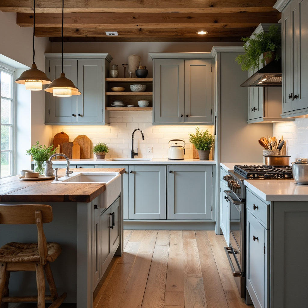 Modern Rustic Kitchen Cabinets 30