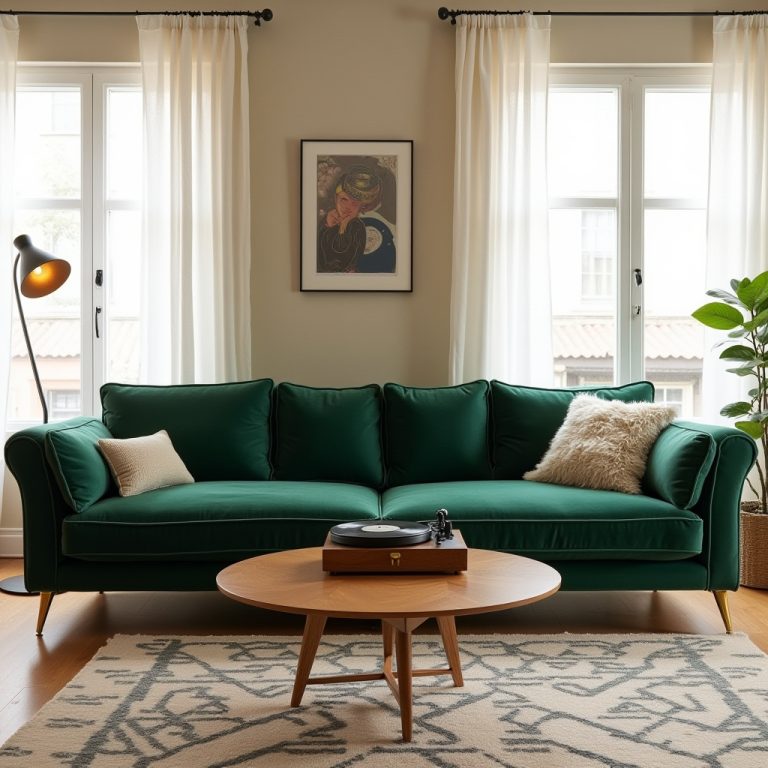 Modern Vintage Living Room 1
