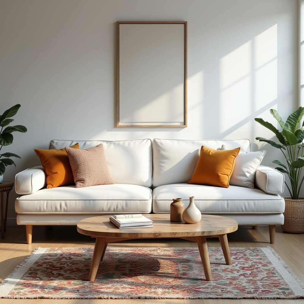 Modern Vintage Living Room 11