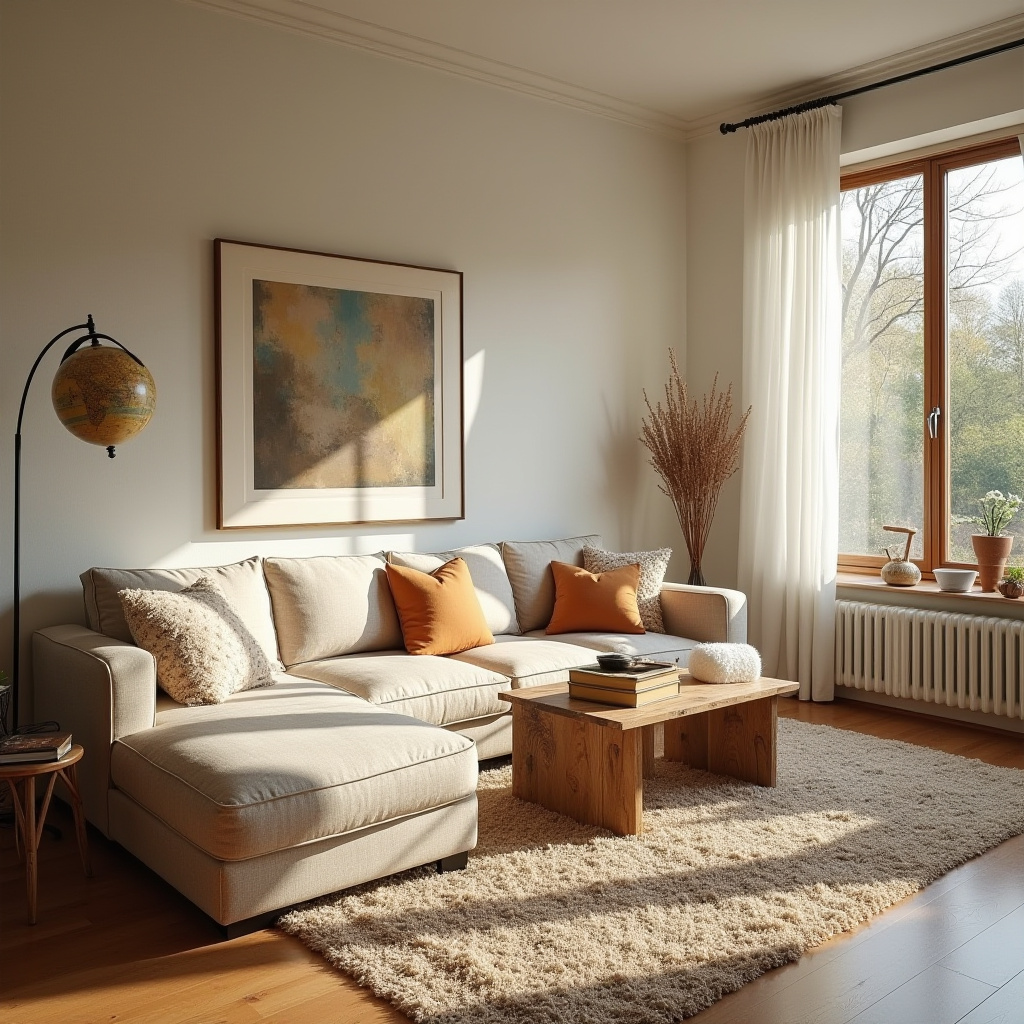 Modern Vintage Living Room 6