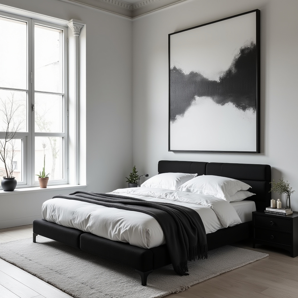Monochrome Bedroom 15