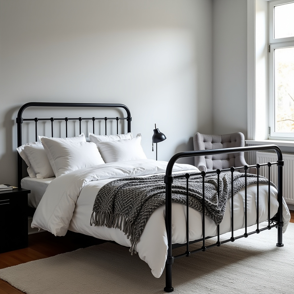 Monochrome Bedroom 17