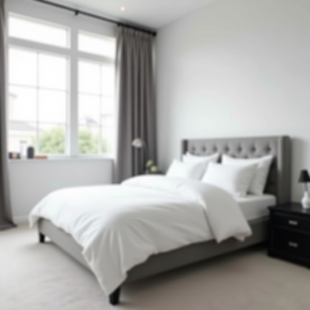 Monochrome Bedroom 18