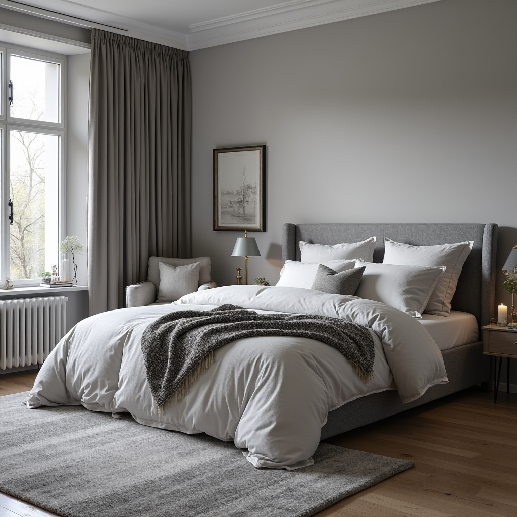 Monochrome Bedroom 2