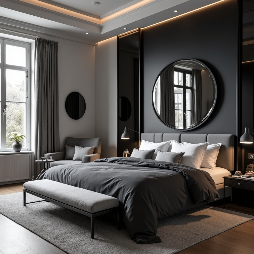 Monochrome Bedroom 20