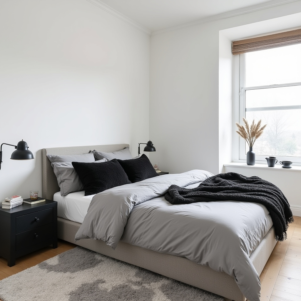 Monochrome Bedroom 22