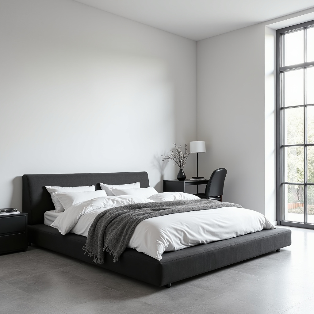 Monochrome Bedroom 23