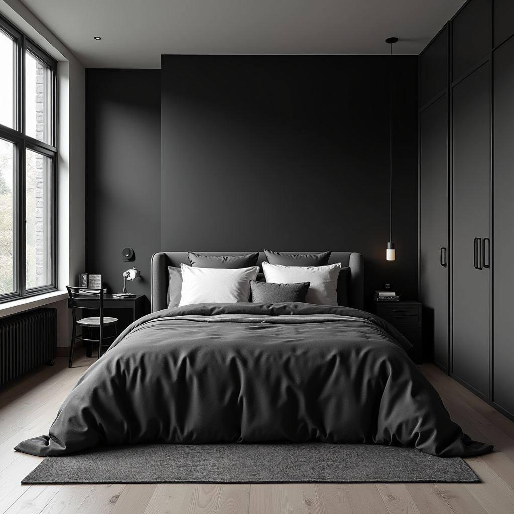 Monochrome Bedroom 24