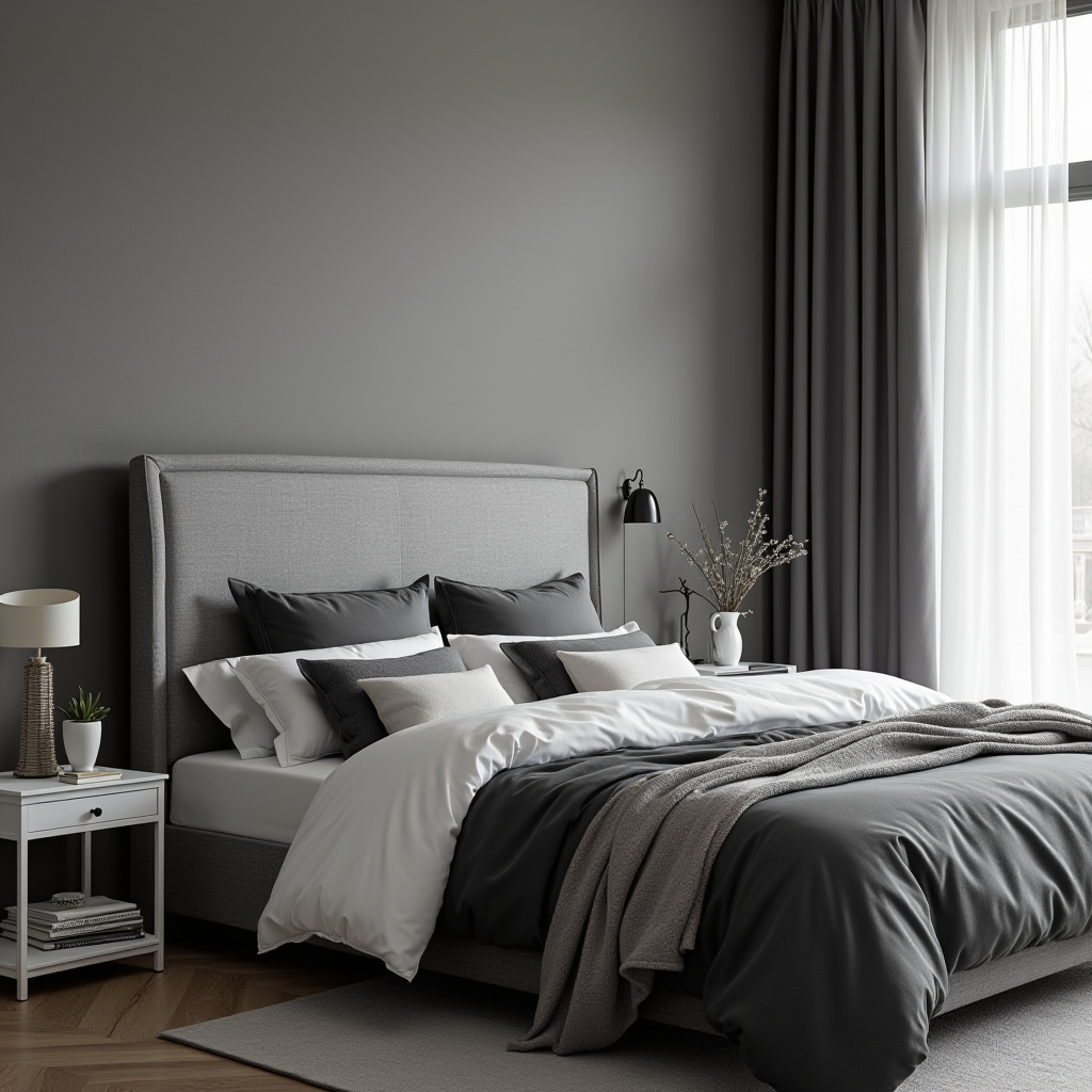 Monochrome Bedroom 25