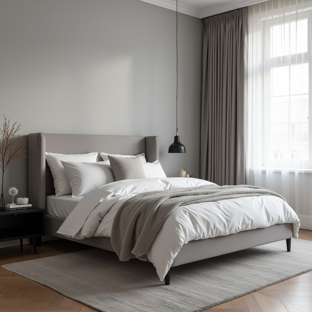 Monochrome Bedroom 30