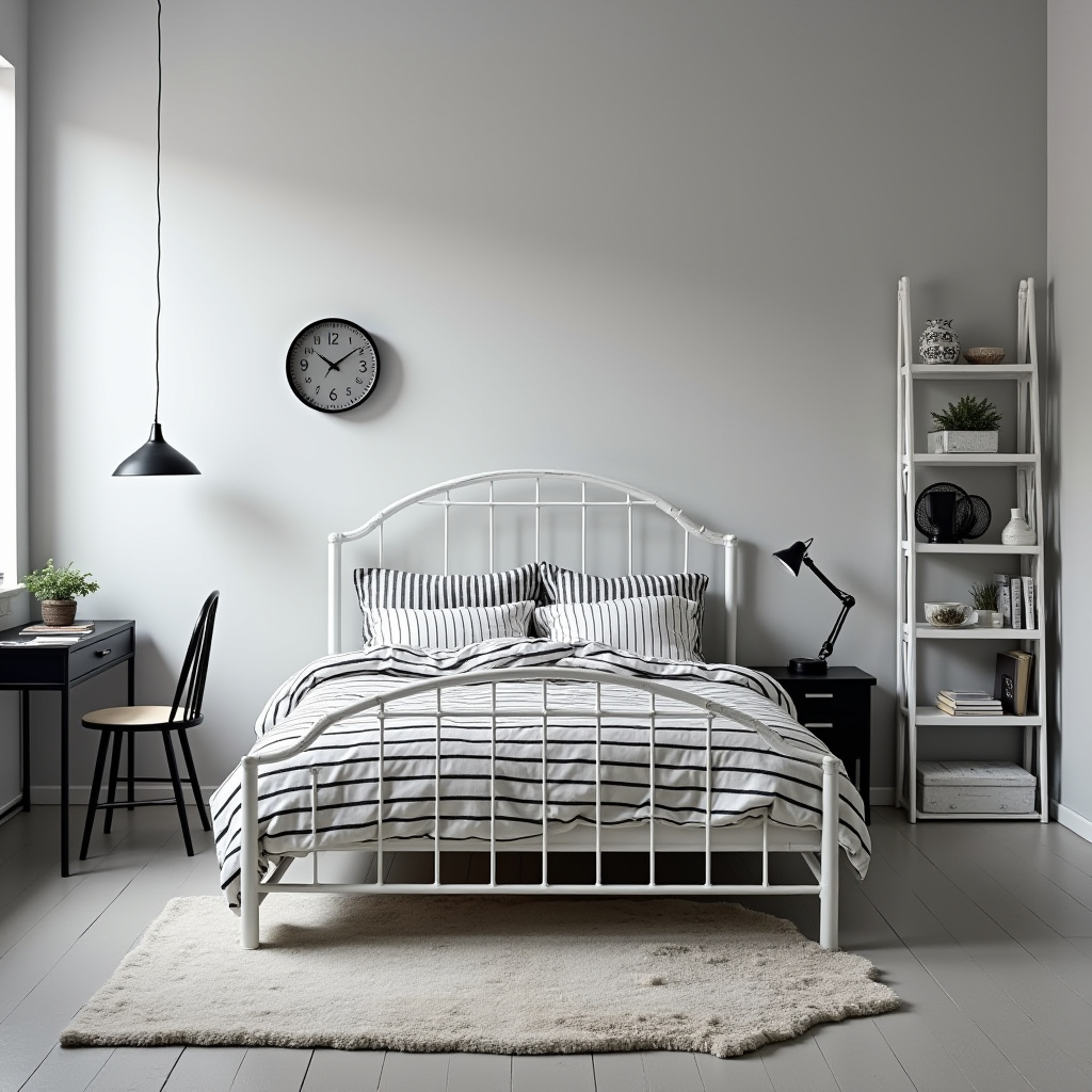 Monochrome Bedroom 4