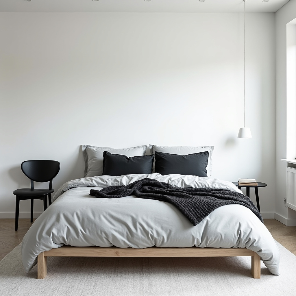 Monochrome Bedroom 7