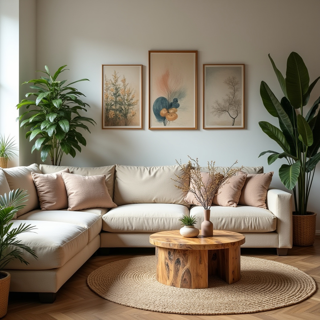 Natural Living Room 19