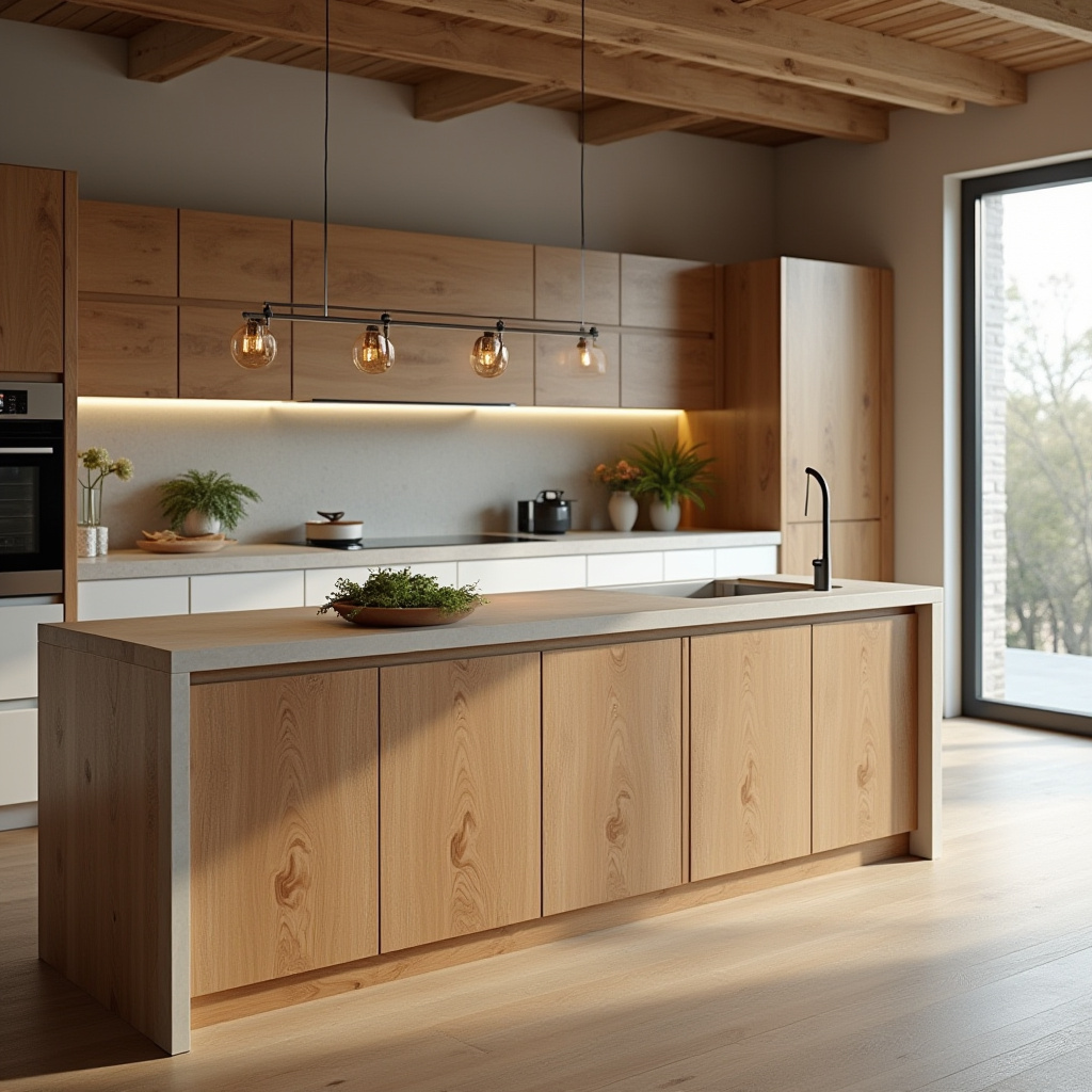 Natural Wood Kitchen 18