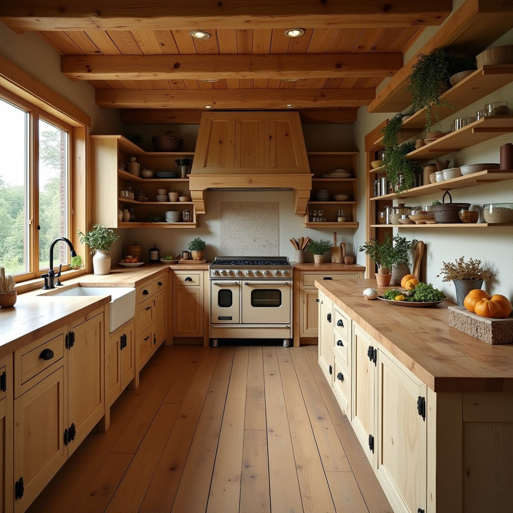 Natural Wood Kitchen 2