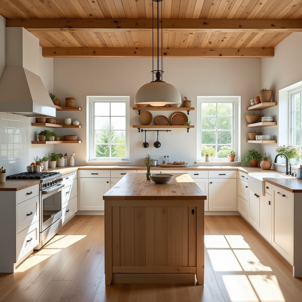 Natural Wood Kitchen 23