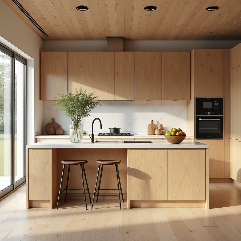 Natural Wood Kitchen 25