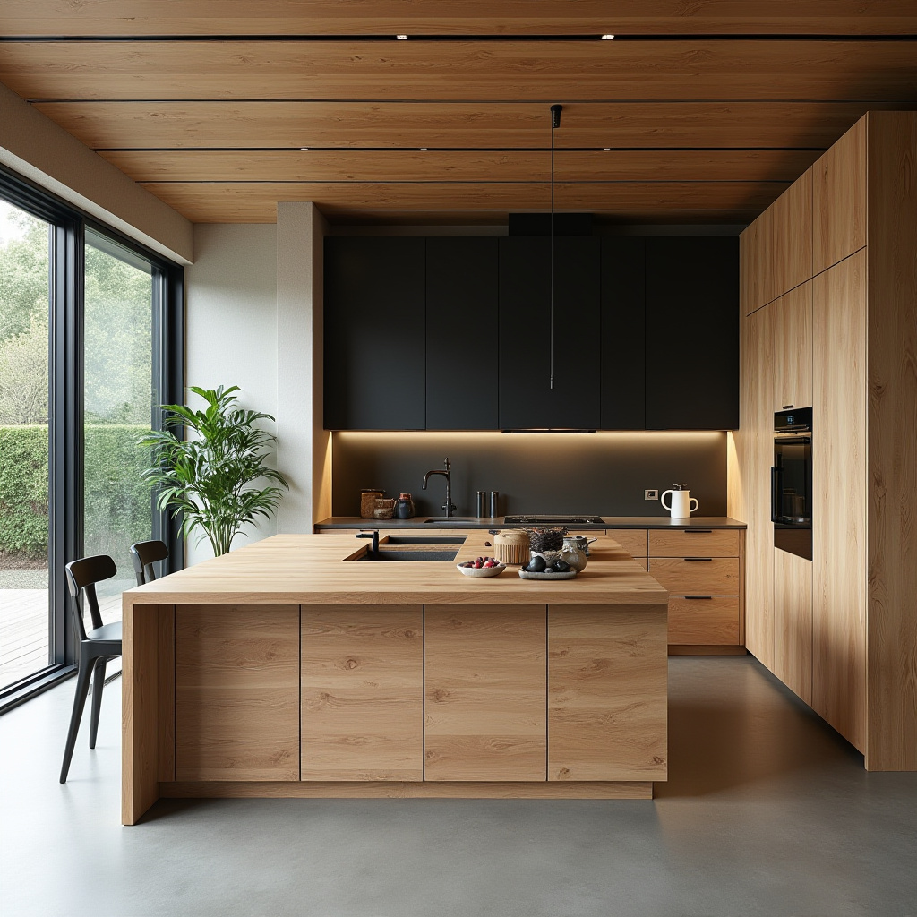Natural Wood Kitchen 6