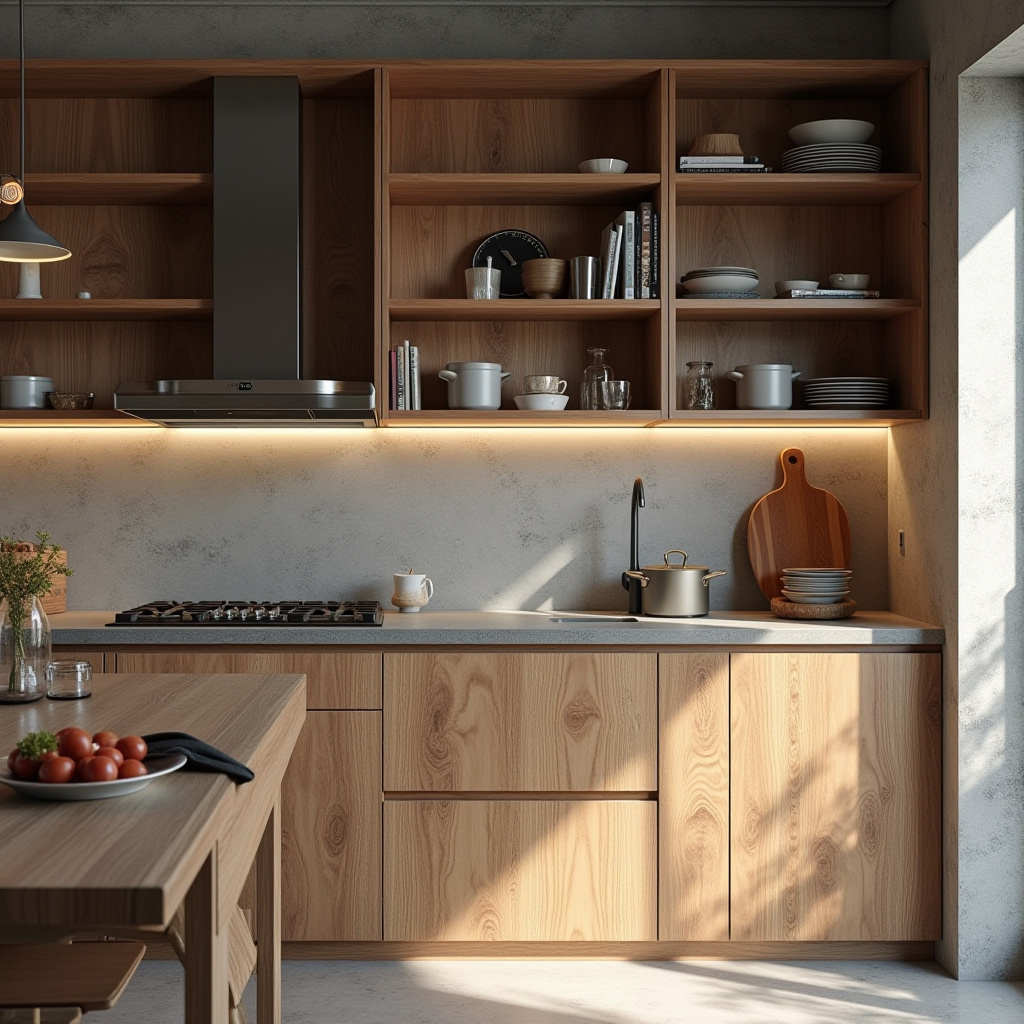 Natural Wood Kitchen 8