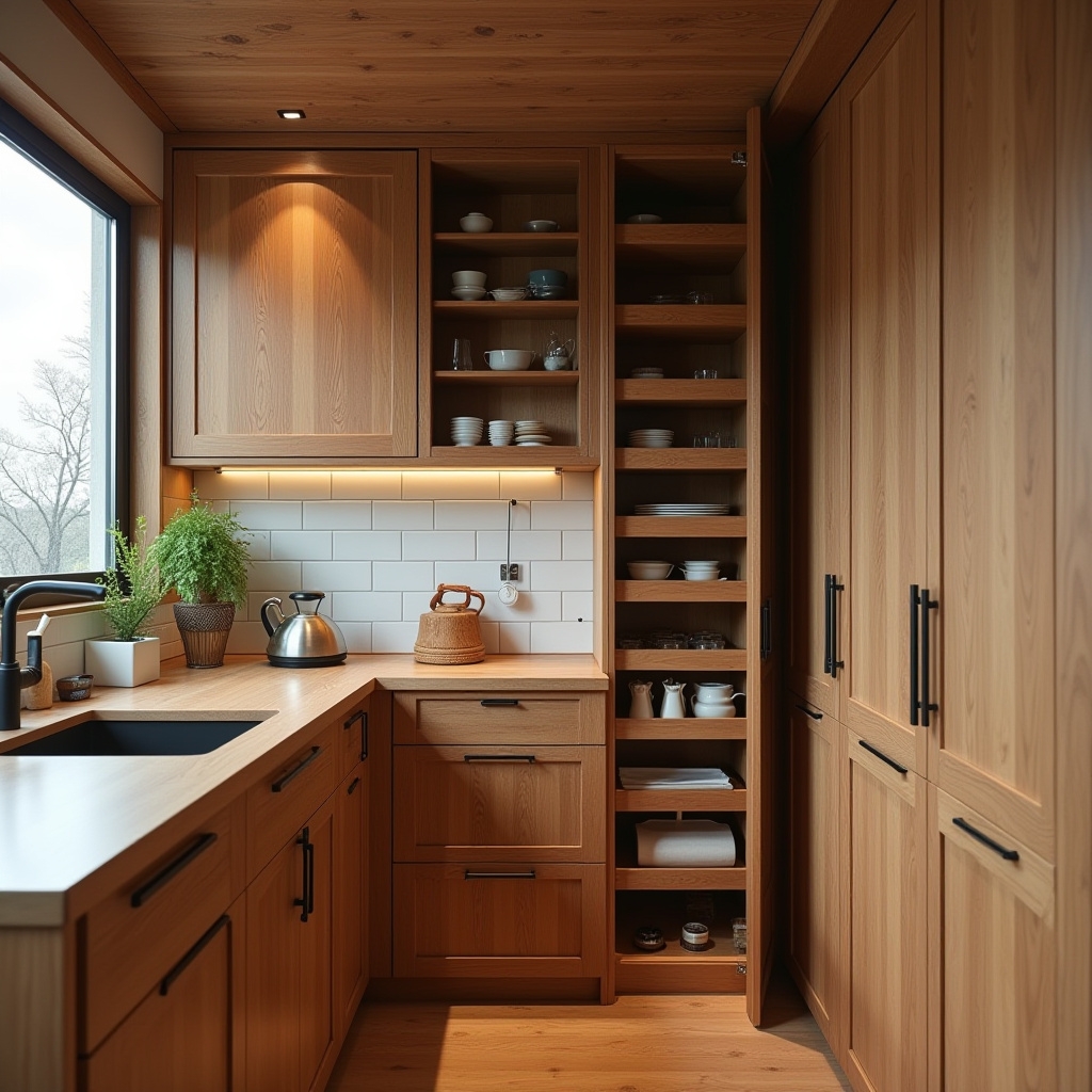 Natural Wood Kitchen 9